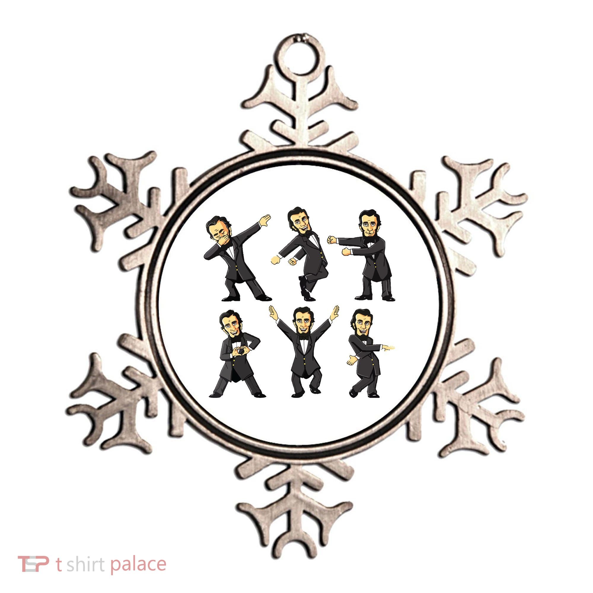 Dancing Abraham Lincoln 4th Of July Ornament