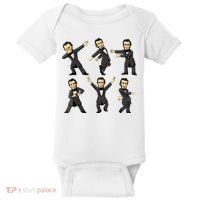 Dancing Abraham Lincoln 4th Of July Baby Bodysuit thumb 0