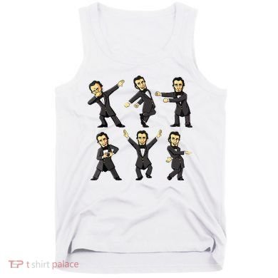 Dancing Abraham Lincoln 4th Of July Tank Top