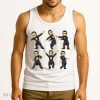 Dancing Abraham Lincoln 4th Of July Tank Top thumb 3