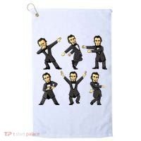 Dancing Abraham Lincoln 4th Of July Golf Towel thumb 0