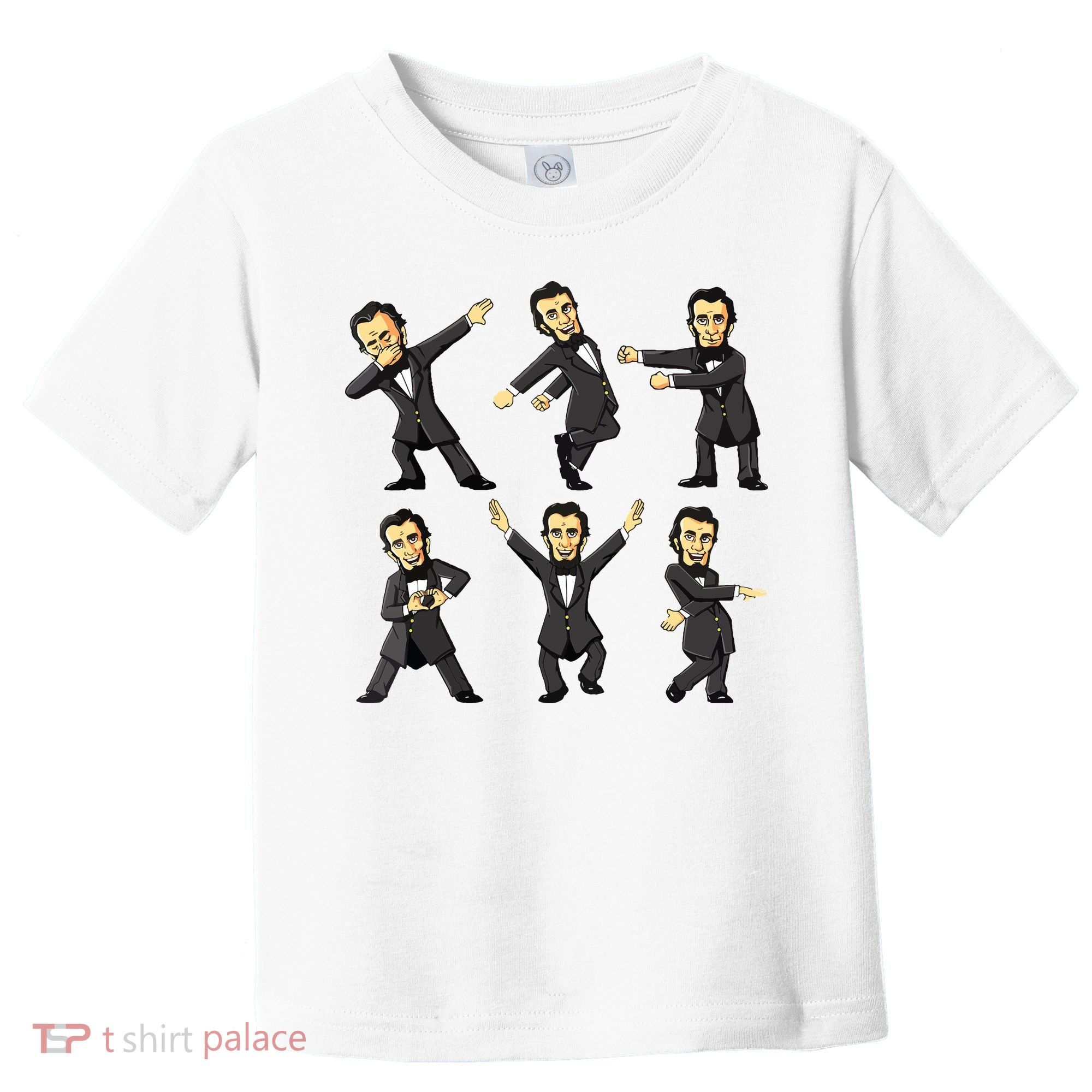 Dancing Abraham Lincoln 4th Of July Toddler T-Shirt
