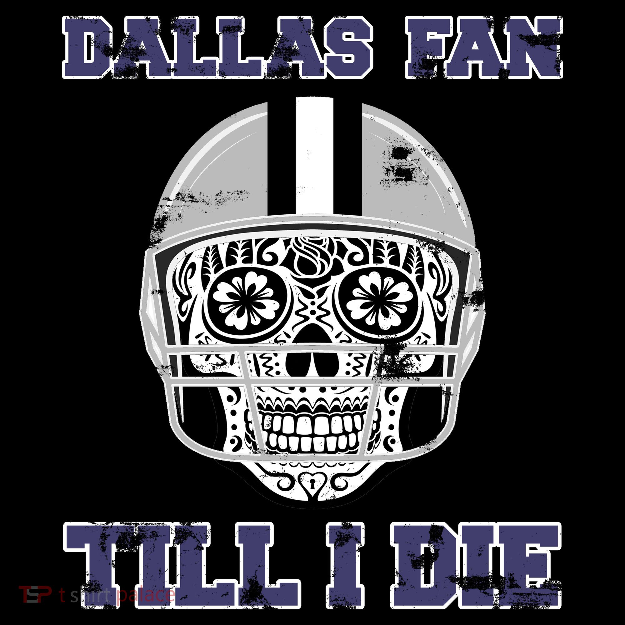 Dallas Fan Till I Die Button