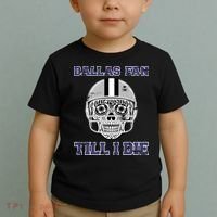 Dallas Fan Till I Die Toddler T-Shirt thumb 2