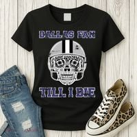 Dallas Fan Till I Die Women's T-Shirt thumb 3