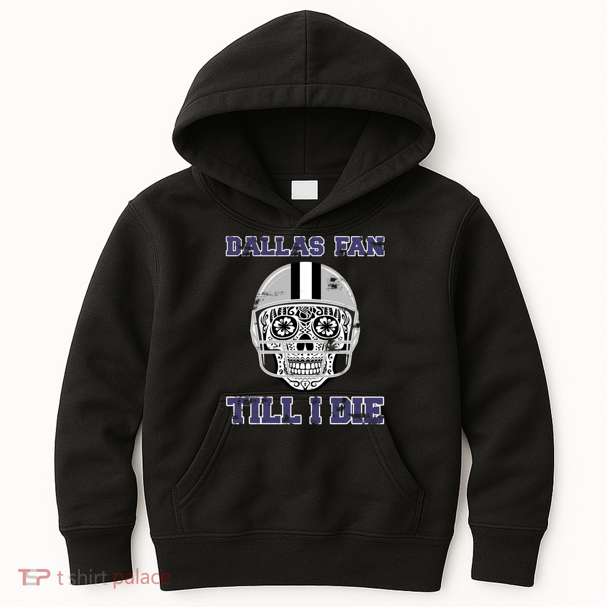 Dallas Fan Till I Die Kids Hoodie
