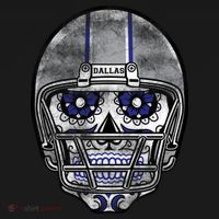 Dallas Football Halloween Skull Backpack thumb 2