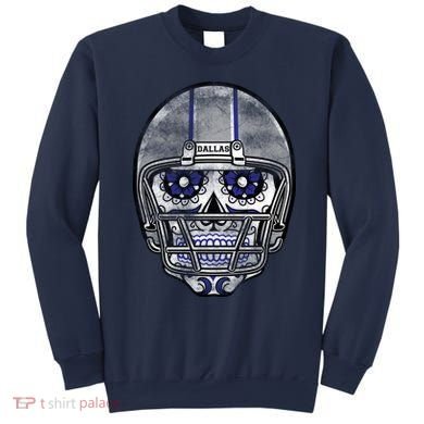 Dallas Football Halloween Skull Sweatshirt
