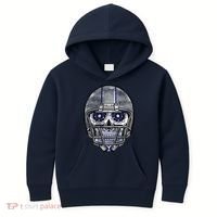 Dallas Football Halloween Skull Kids Hoodie thumb 0