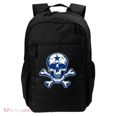 Dallas Skull Crossbones Star Fan Pride Backpack
