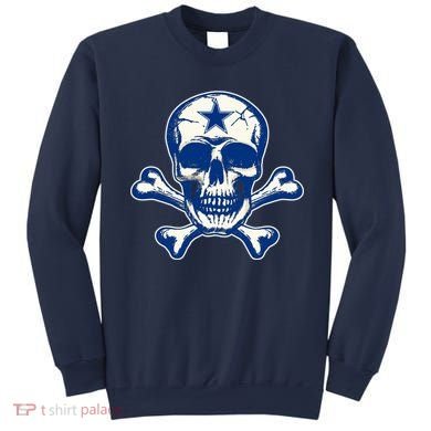 Dallas Skull Crossbones Star Fan Pride Sweatshirt
