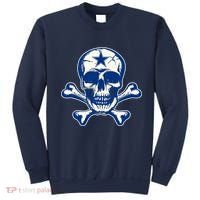 Dallas Skull Crossbones Star Fan Pride Sweatshirt thumb 0