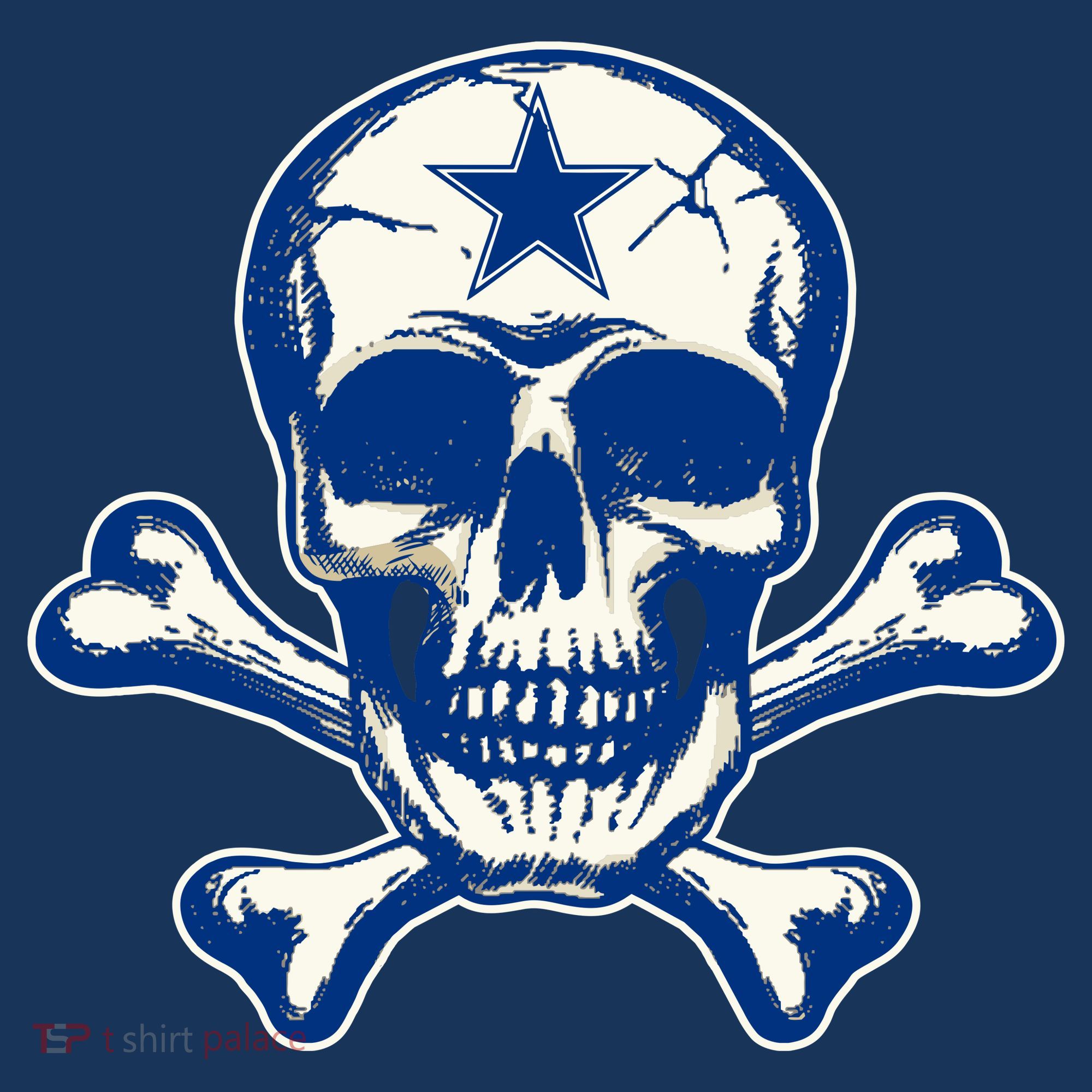 Dallas Skull Crossbones Star Fan Pride Sweatshirt