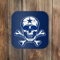 Dallas Skull Crossbones Star Fan Pride Coaster thumb 0