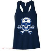 Dallas Skull Crossbones Star Fan Pride Women's Tank Top thumb 0