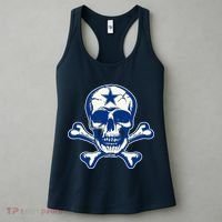 Dallas Skull Crossbones Star Fan Pride Women's Tank Top thumb 3