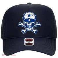 Dallas Skull Crossbones Star Fan Pride Hat thumb 0