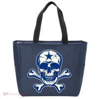 Dallas Skull Crossbones Star Fan Pride Tote Bag thumb 0