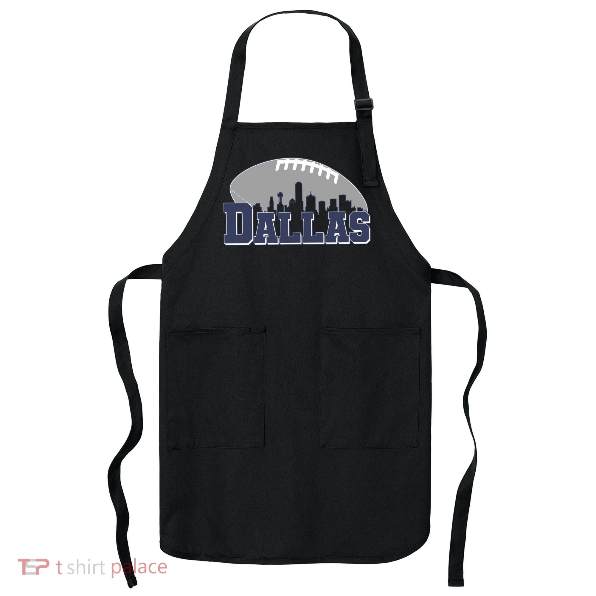 Dallas Texas Skyline City Football Fan Apron