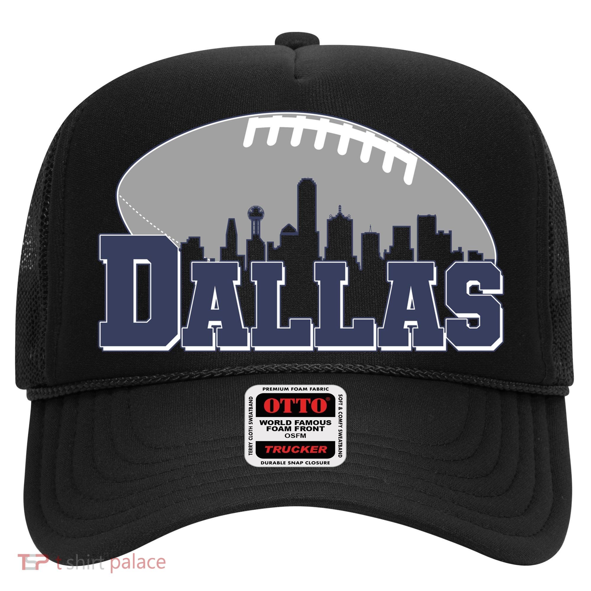 Dallas Texas Skyline City Football Fan Hat