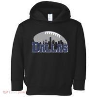 Dallas Texas Skyline City Football Fan Toddler Hoodie thumb 0