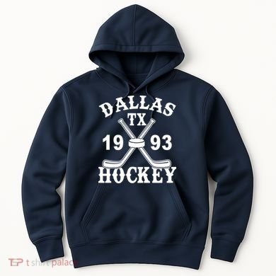 Dallas Texas TX Hockey 1993 Hoodie