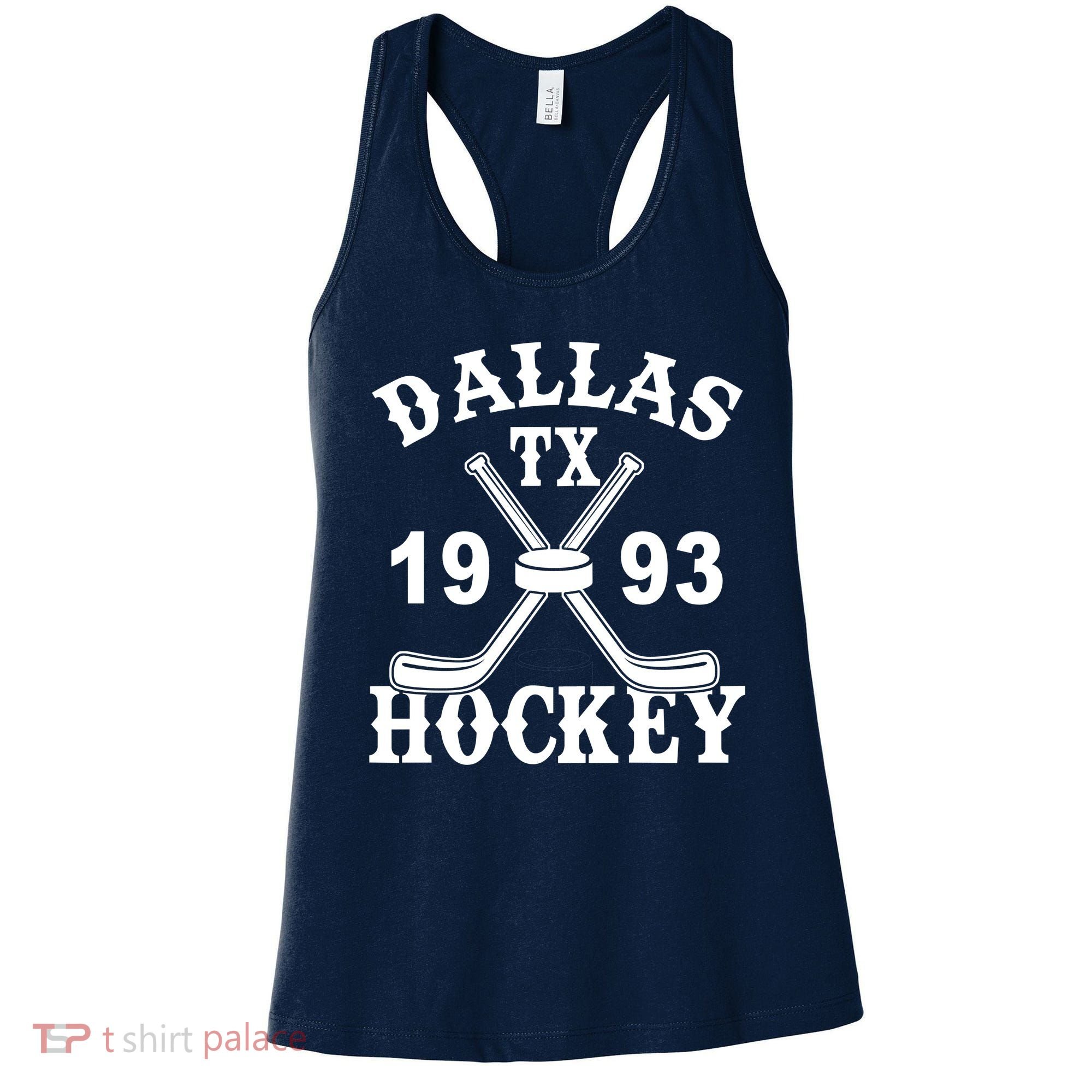 Dallas Texas TX Hockey 1993 Women's Tank Top
