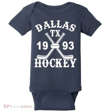 Dallas Texas TX Hockey 1993 Baby Bodysuit