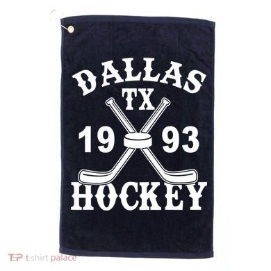Dallas Texas TX Hockey 1993 Golf Towel