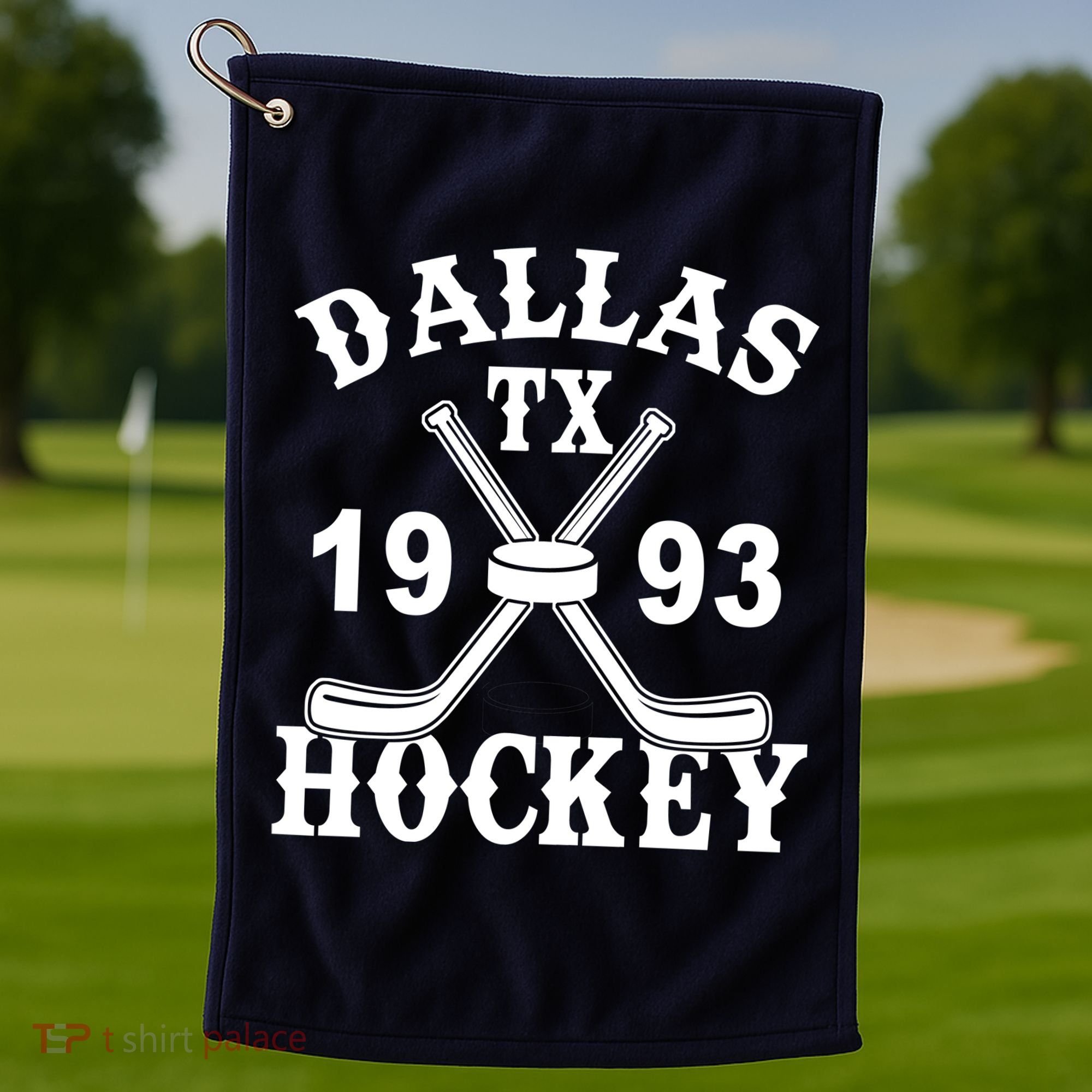 Dallas Texas TX Hockey 1993 Golf Towel
