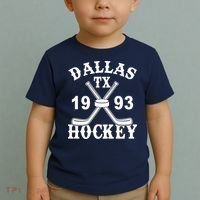 Dallas Texas TX Hockey 1993 Toddler T-Shirt thumb 2