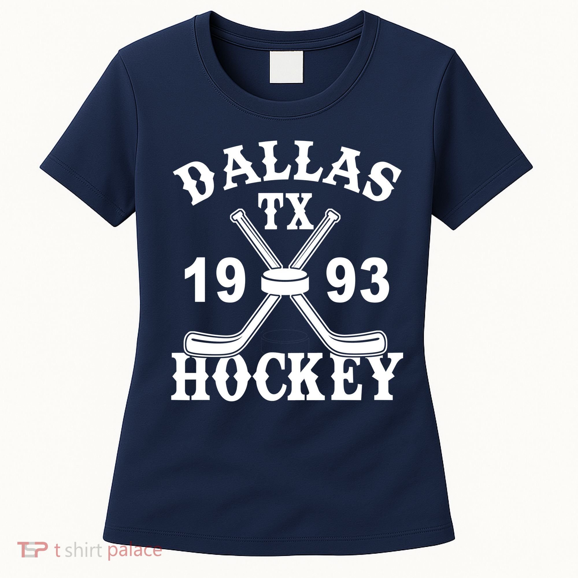 Dallas Texas TX Hockey 1993 Women's T-Shirt