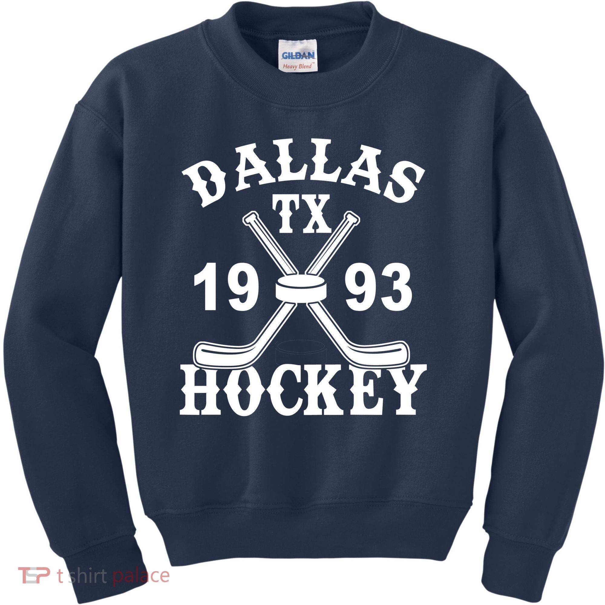 Dallas Texas TX Hockey 1993 Kids Sweatshirt