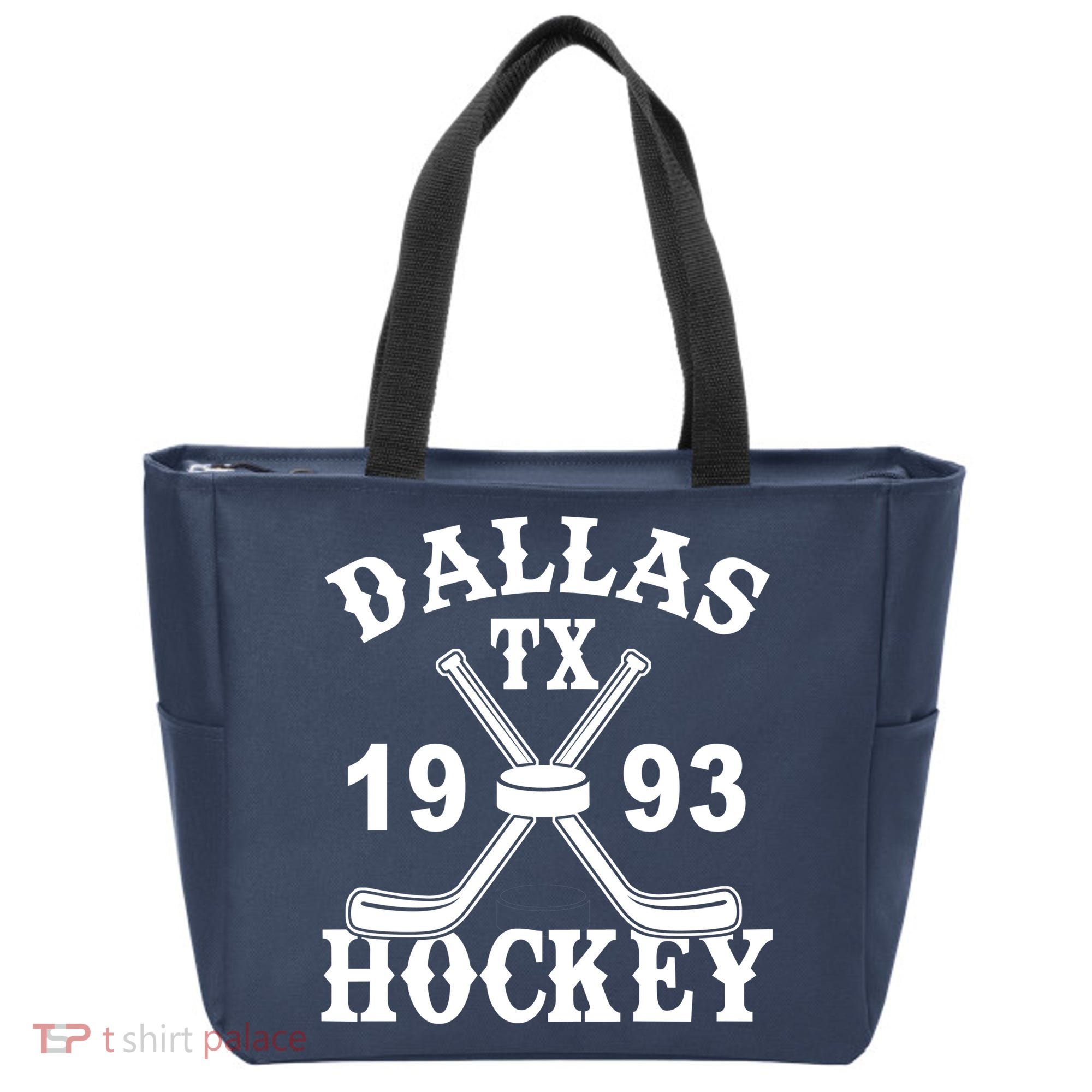 Dallas Texas TX Hockey 1993 Tote Bag