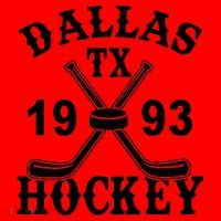 Dallas Texas TX Hockey 1993 Santa Hat thumb 1
