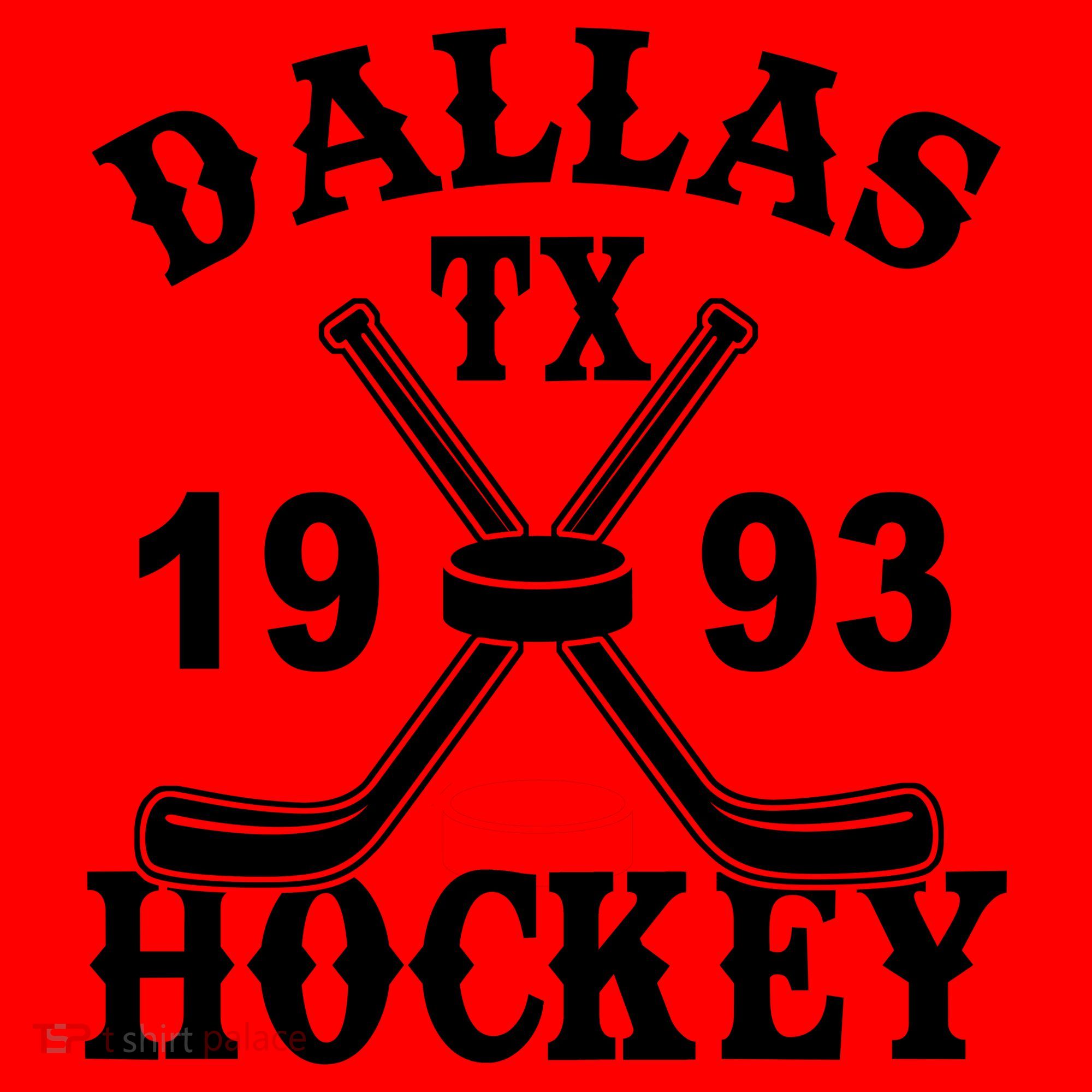 Dallas Texas TX Hockey 1993 Santa Hat