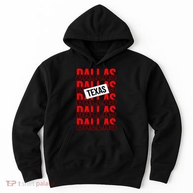 Dallas Texas Typography Hoodie