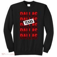 Dallas Texas Typography Sweatshirt thumb 0