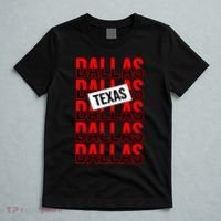 Dallas Texas Typography T-Shirt thumb 5