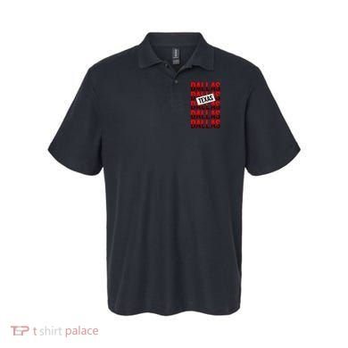 Dallas Texas Typography Polo
