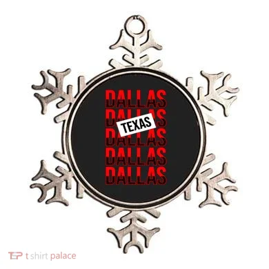 Dallas Texas Typography Ornament