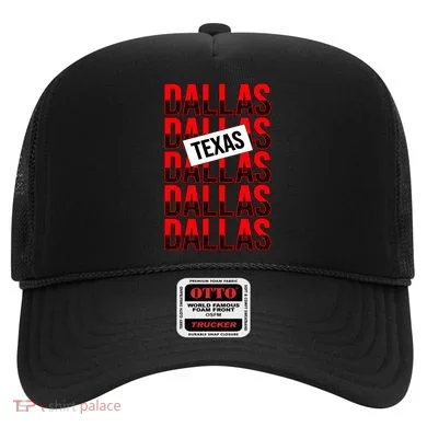 Dallas Texas Typography Hat