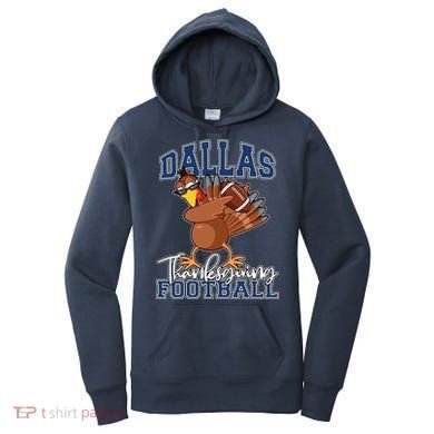 Dallas Thanksgiving Football Fan Women's Hoodie