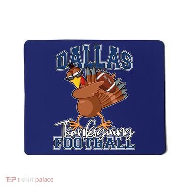 Dallas Thanksgiving Football Fan Mousepad
