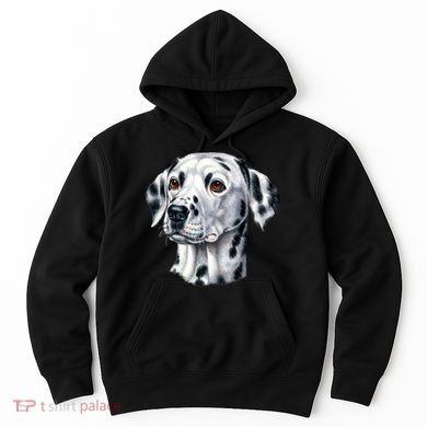 Dalmatian Face Hoodie