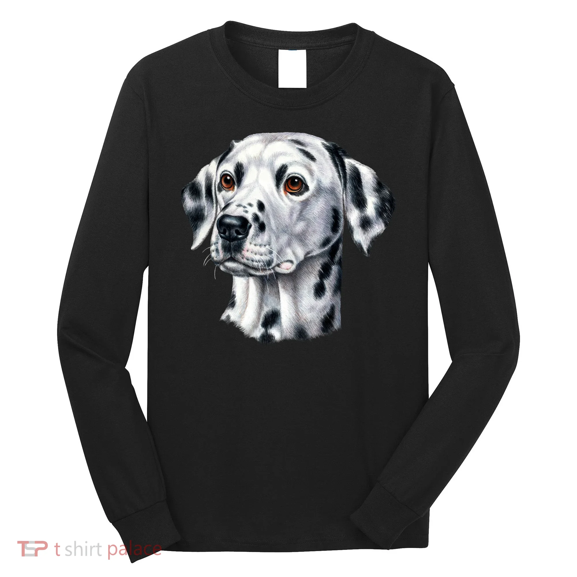 Dalmatian Face Long Sleeve Shirt