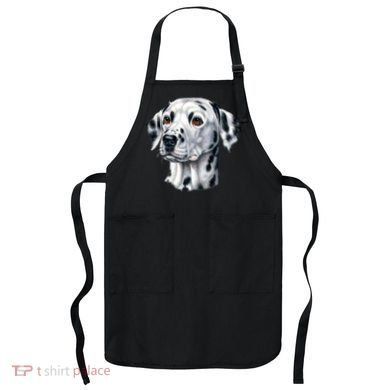Dalmatian Face Apron