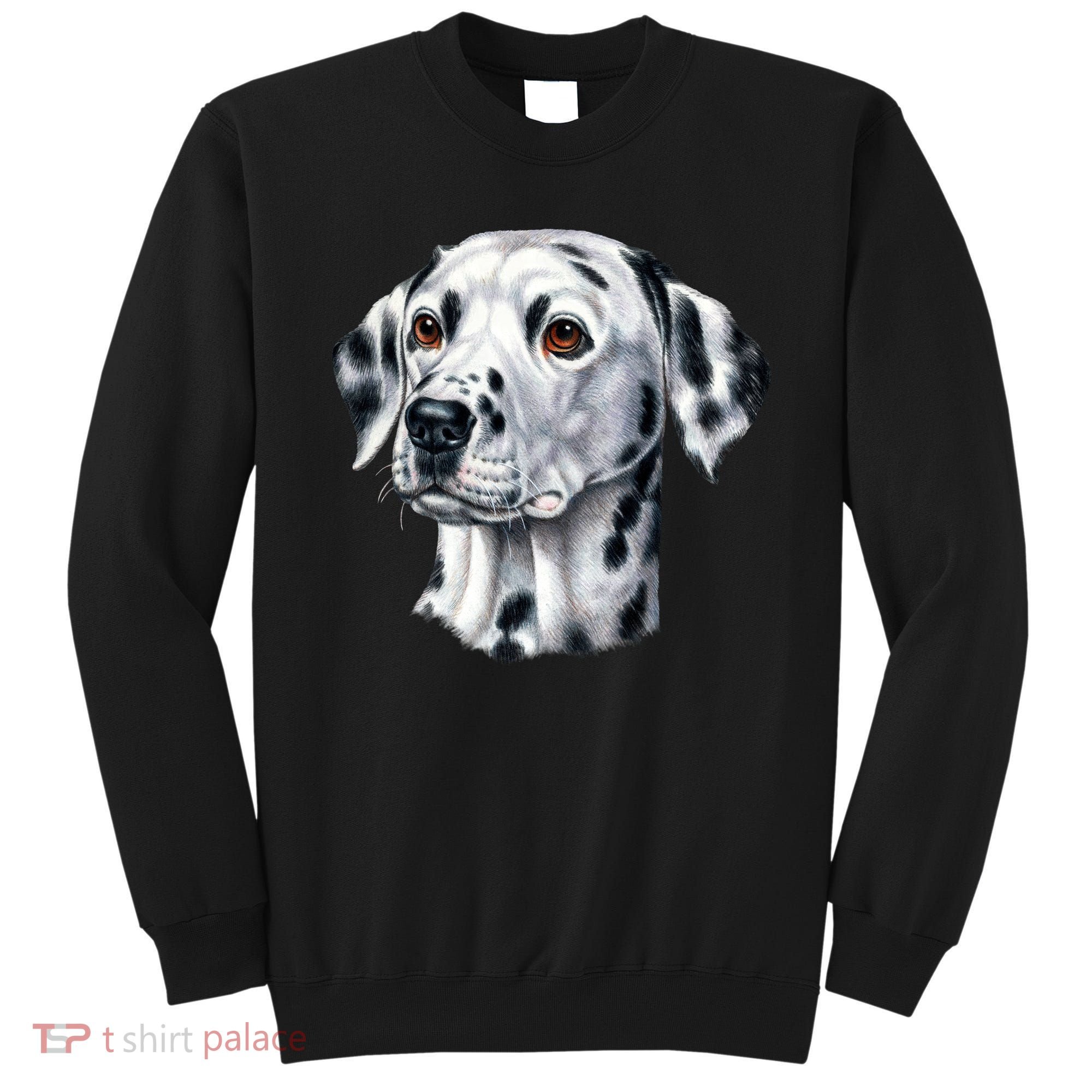 Dalmatian Face Sweatshirt