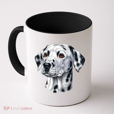 Dalmatian Face Coffee Mug