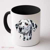 Dalmatian Face Coffee Mug thumb 0